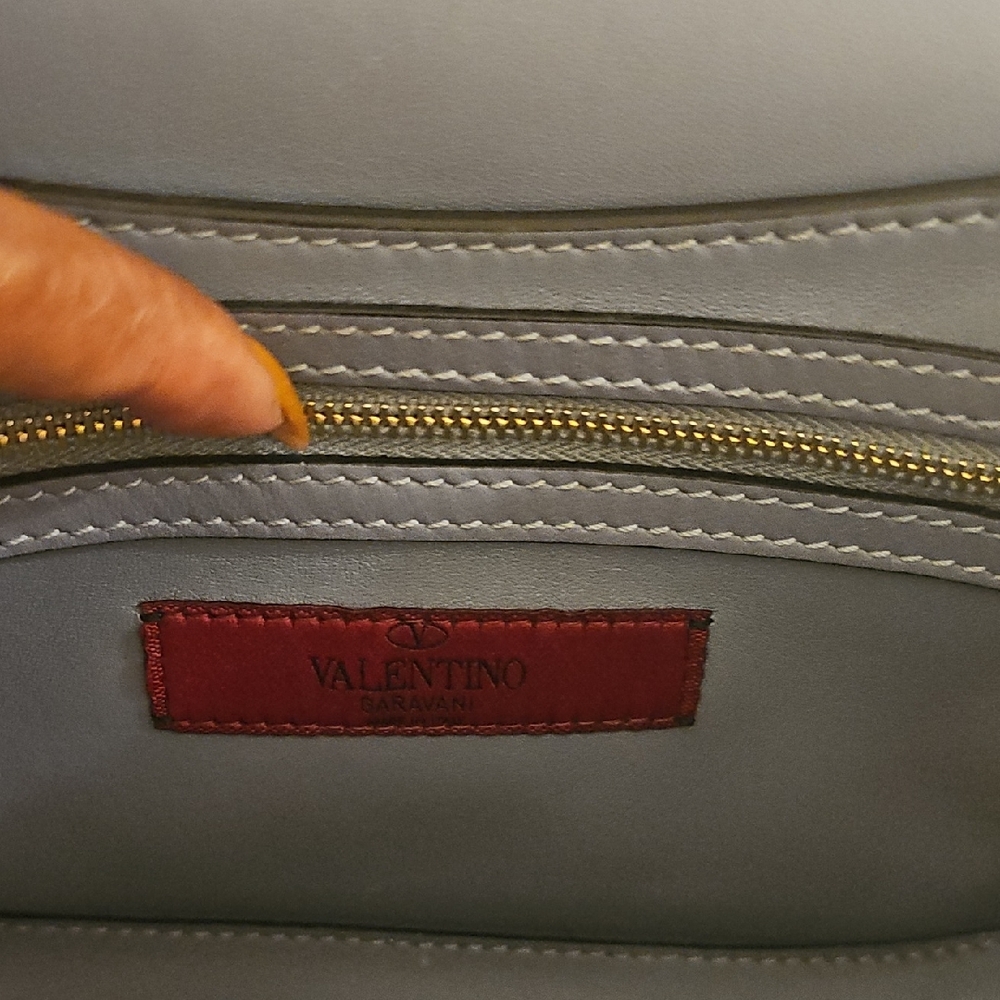 Valentino Garavani Chain Flap Bag - Aqua - Picture 3 of 5